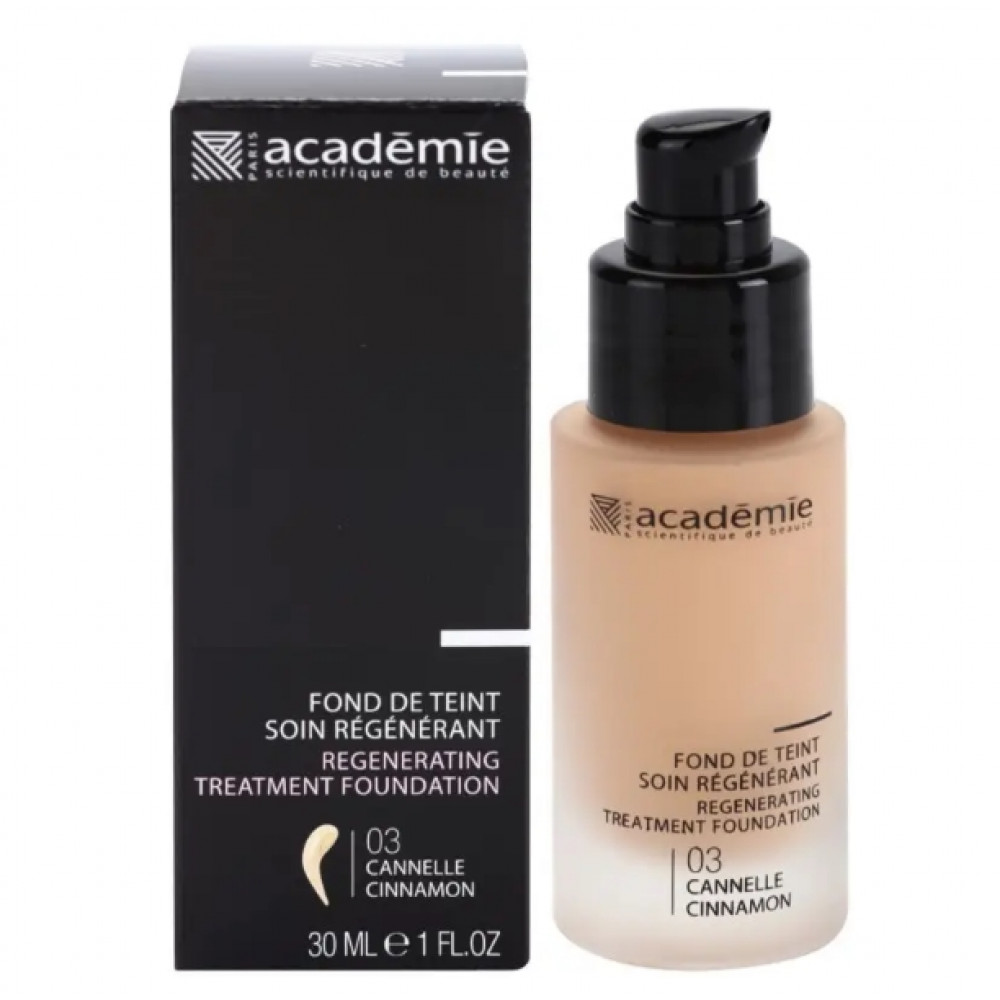 Регенерирующая тональная основа (корица) - Academie Regenerating Treatment Foundation (Cinnamon) 30 мл Регенерирующая тональная основа (корица) - Academie Regenerating Treatment Foundation (Cinnamon) 30 мл