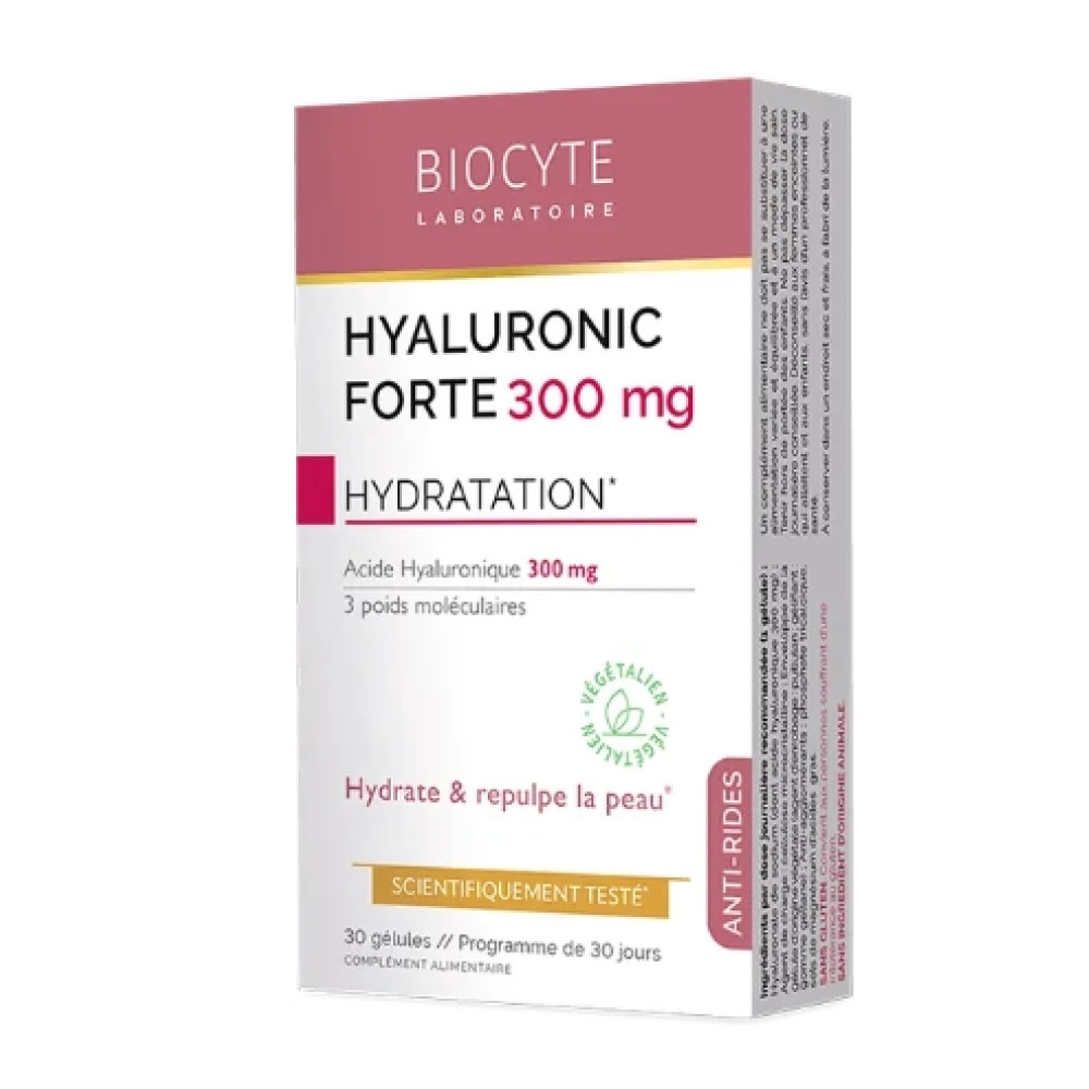 Biocyte Hyaluronic Forte 300 мг / Капсулы гиалуроновой кислоты Форте 30 шт.