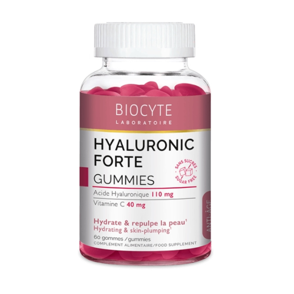 Biocyte Hyaluronic Forte Gummies / Капсулы гиалуроновой кислоты для увлажнения и упругости 60 шт. Biocyte Hyaluronic Forte Gummies / Капсулы гиалуроновой кислоты для увлажнения и упругости 60 шт.