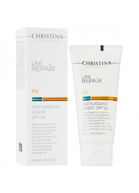 Line Repair Fix Antioxidant Assist SPF50 - Антиоксидантный крем-лосьон 60 мл Christina