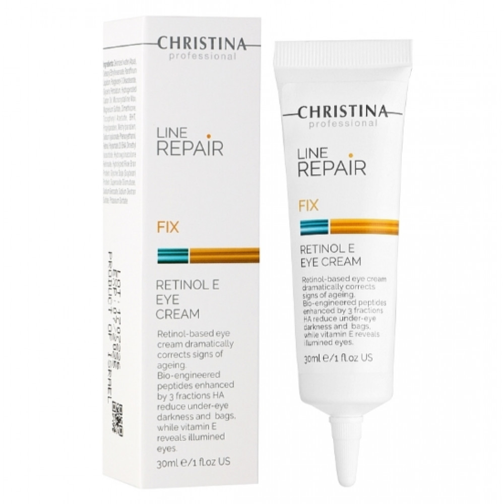 Line Repair Fix Retinol E Eye Cream - Крем для кожи вокруг глаз с ретинолом и витамином Е 30 мл Christina
