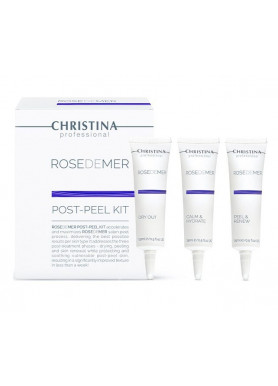 Rose De Mer Post-Peel KIT - Набор для ухода за кожей после пилинга 3 по 15 мл Christina Rose De Mer Post-Peel KIT - Набор для ухода за кожей после пилинга 3 по 15 мл Christina