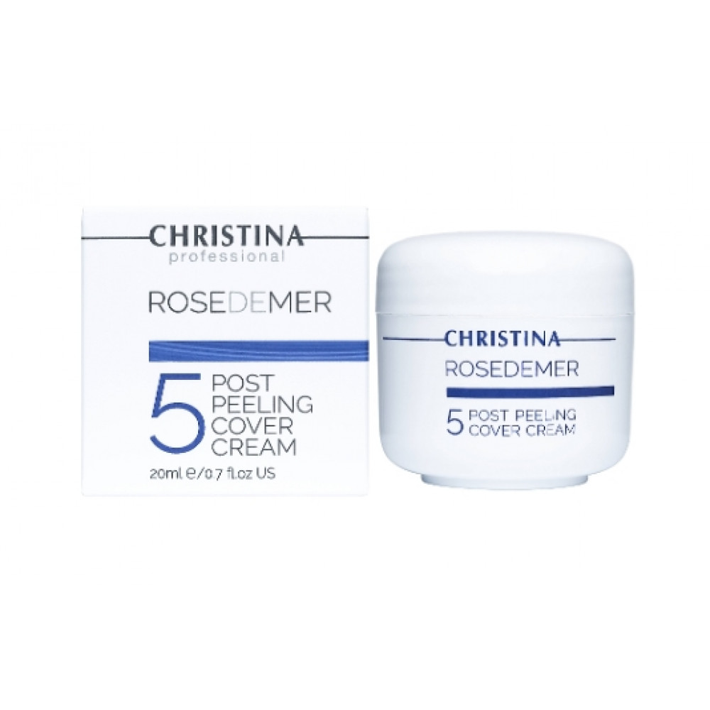 Rose De Mer Post Peeling Cover Cream - Постпилинговый кавер-крем 20 мл Christina 