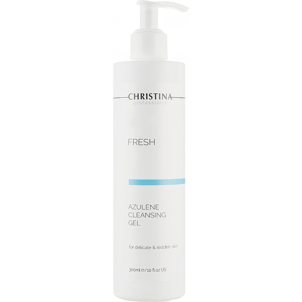 Fresh Azulene Cleansing Gel - Азуленовый очищающий гель для чувствительной и склонной к покраснениям кожи 300 мл Christina Fresh Azulene Cleansing Gel - Азуленовый очищающий гель для чувствительной и склонной к покраснениям кожи 300 мл Christina