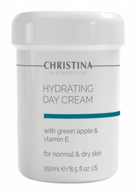 Hydrating Day Cream Green Apple + Vitamin E - Увлажняющий дневной крем с яблоком и вит Е для нормальной и сухой кожи 250 мл Christina Hydrating Day Cream Green Apple + Vitamin E - Увлажняющий дневной крем с яблоком и вит Е для нормальной и сухой кожи 250 мл Christina