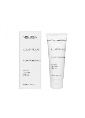 Illustrious Hand Cream SPF 15 - Защитный крем для рук SPF 15 75 мл Christina Illustrious Hand Cream SPF 15 - Защитный крем для рук SPF 15 75 мл Christina