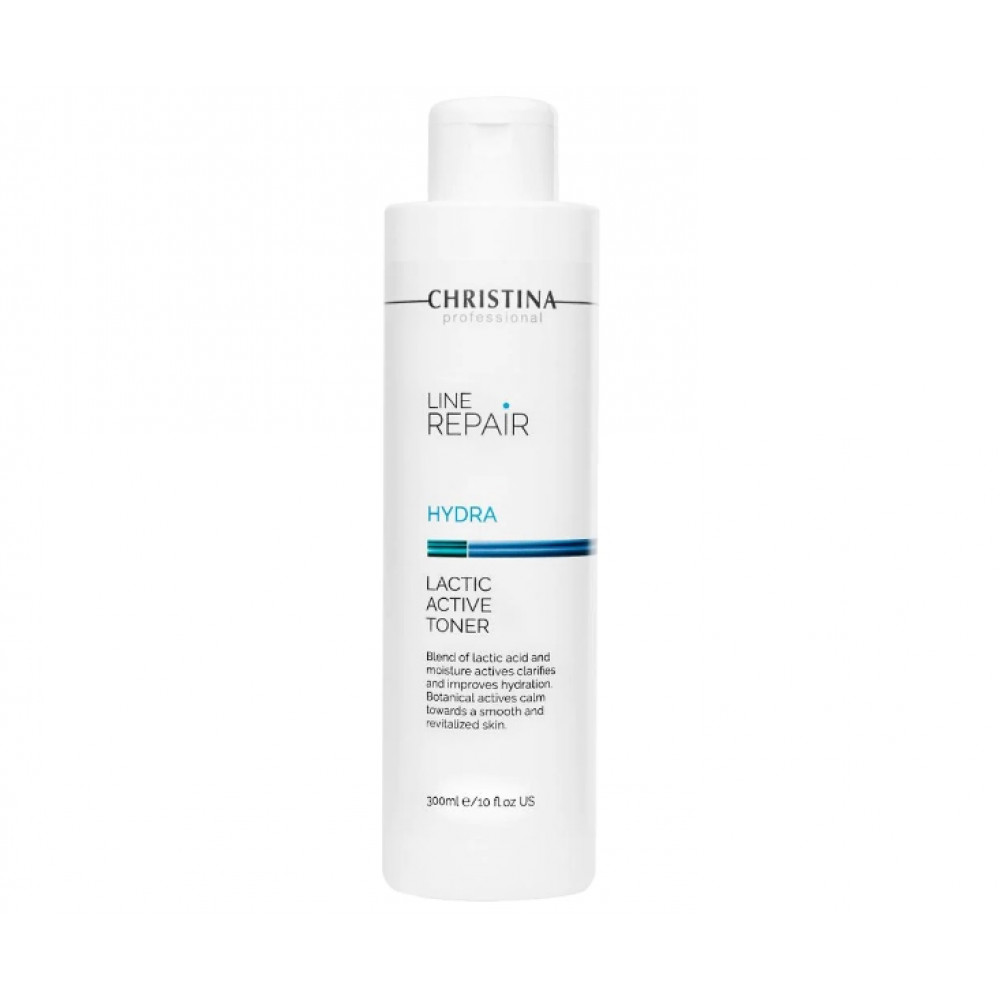 Line Repair Hydra Lactic Active Toner- Тоник с молочной кислотой для лица 300 мл Christina Line Repair Hydra Lactic Active Toner- Тоник с молочной кислотой для лица 300 мл Christina