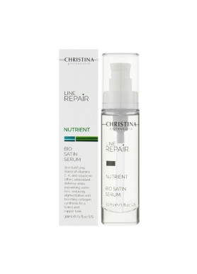 Line Repair Nutrient Bio Satin Serum - Сыворотка "Био Сатин" для лица 30 мл Christina 