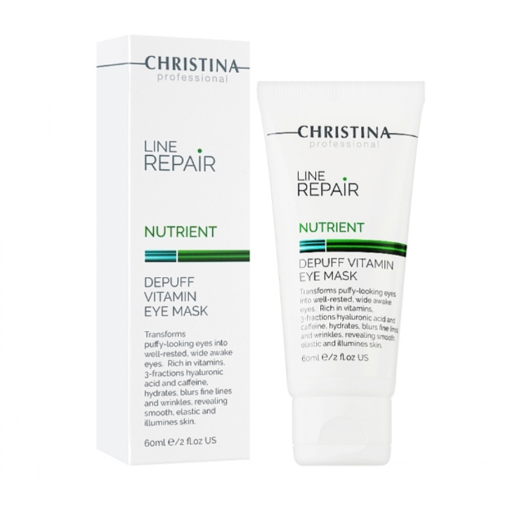 Line Repair Nutrient Depuff Vitamin Eye Mask - Витаминная омолаживающая маска вокруг глаз 60 мл Christina Line Repair Nutrient Depuff Vitamin Eye Mask - Витаминная омолаживающая маска вокруг глаз 60 мл Christina