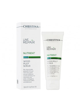 Line Repair Nutrient Wood Pulp Scrub - Скраб для лица с деревянной целлюлозой 75 мл Christina 