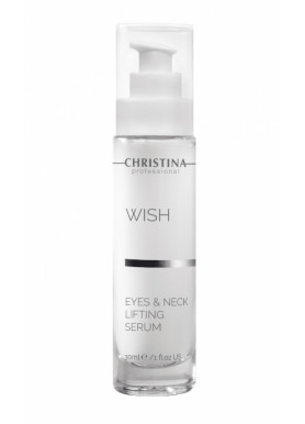 Wish Eyes & Neck Lifting Serum - Виш Омолаживающая сыворотка для кожи вокруг глаз и шеи 30 мл Christina