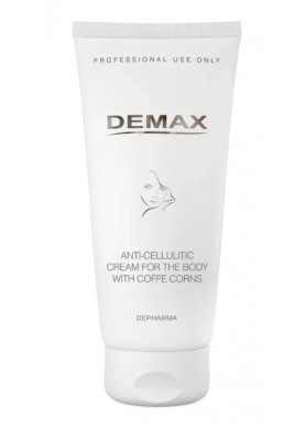 Антицеллюлитный крем для тела с экстрактом кофейных зерен Demax 200 ml