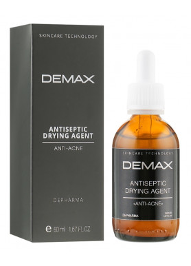 Антисептическая присушка «Анти–акне» Demax 50 ml Антисептическая присушка «Анти–акне» Demax 50 ml