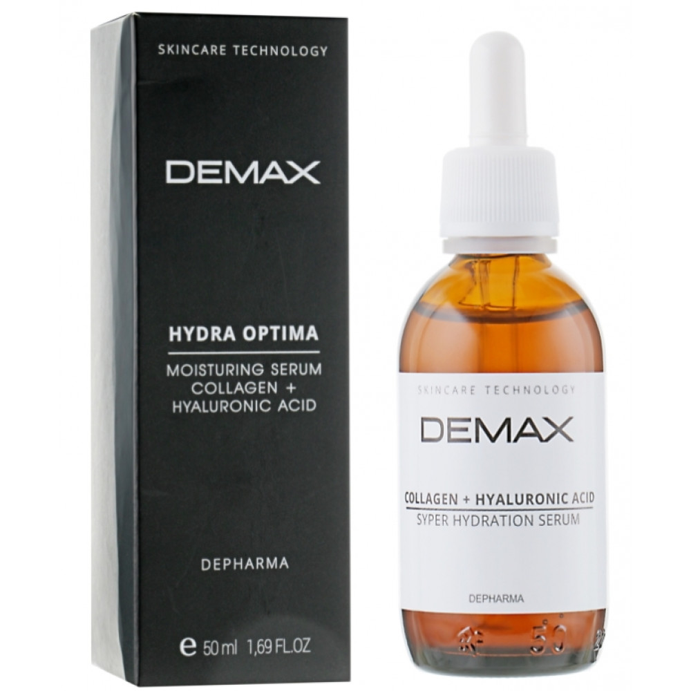 Сыворотка «Коллаген + гиалуроновая кислота» Demax 50 ml