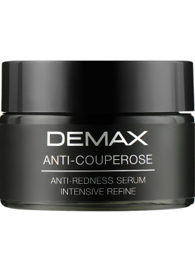 Сыворотка-корректор для сухой, чувствительной и куперозной кожи - Demax Anti-Couperose Anti-Redness Serum Intensive Refine 30 мл Сыворотка-корректор для сухой, чувствительной и куперозной кожи - Demax Anti-Couperose Anti-Redness Serum Intensive Refine 30 мл