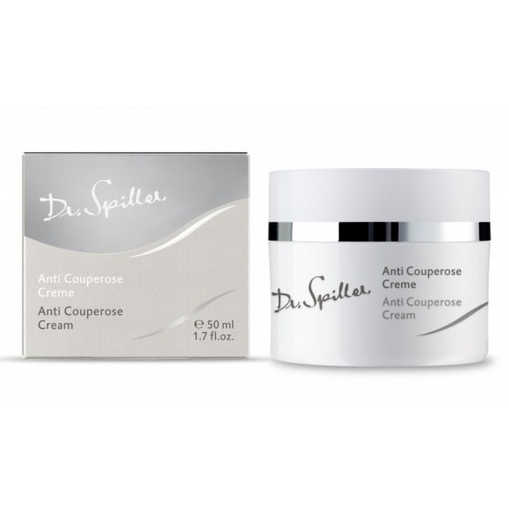Anti Couperose Cream Dr. Spiller - Крем против купероза для сухой и нормальной кожи 50 мл Anti Couperose Cream Dr. Spiller - Крем против купероза для сухой и нормальной кожи 50 мл