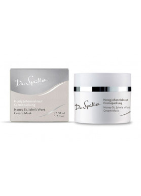 Honey St. John’s Wort Cream Mask Dr. Spiller - Успокаивающая крем-маска с маслом зверобоя для сухой, чувствительной и обезвоженной кожи 50 мл