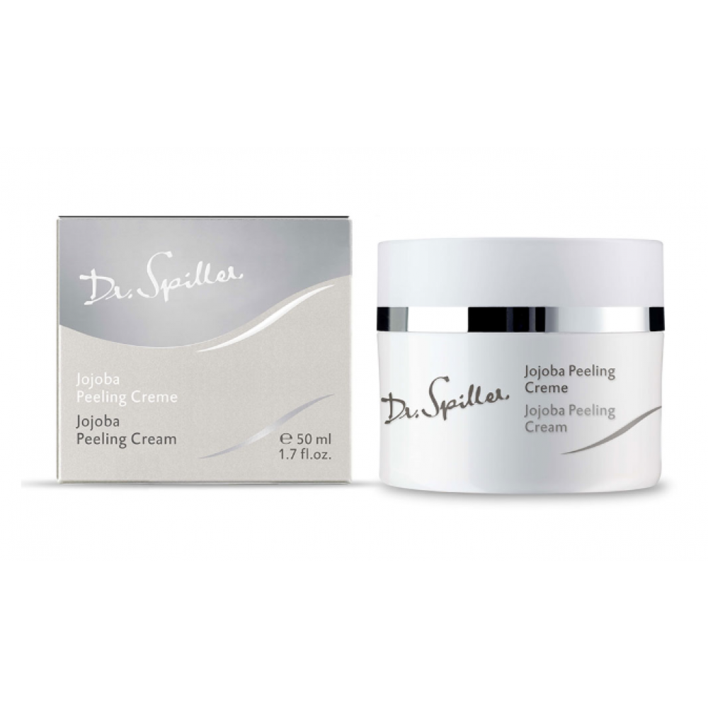 Jojoba Peeling Cream Dr. Spiller - Крем-пилинг с гранулами Жожоба для сухой и нормальной кожи 50 мл Jojoba Peeling Cream Dr. Spiller - Крем-пилинг с гранулами Жожоба для сухой и нормальной кожи 50 мл