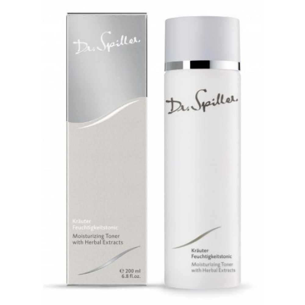Moisturizing Toner with Herbal Extracts Dr. Spiller - Освежающий тоник для жирной и комбинированной кожи 200 мл Moisturizing Toner with Herbal Extracts Dr. Spiller - Освежающий тоник для жирной и комбинированной кожи 200 мл