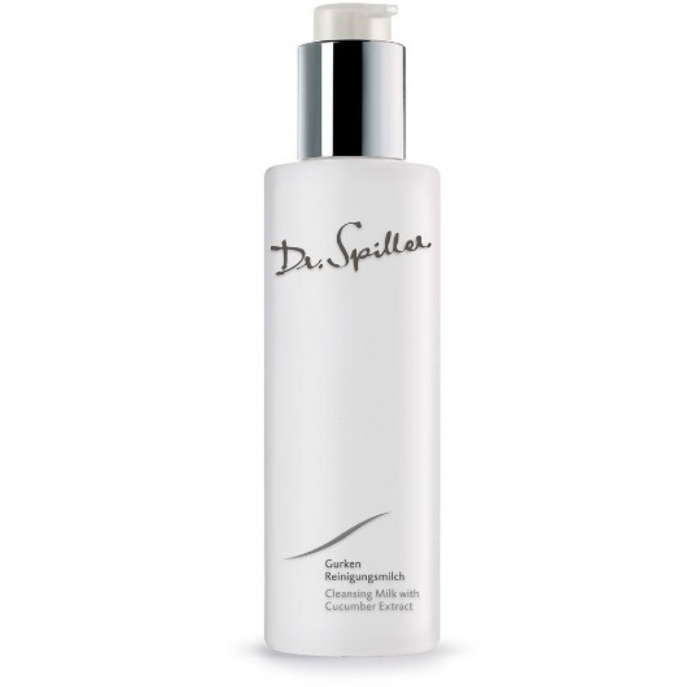 Cleansing Milk with Cucumber Extract Dr. Spiller - Очищающее молочко для комбинированной кожи с экстрактом огурца 200 мл Cleansing Milk with Cucumber Extract Dr. Spiller - Очищающее молочко для комбинированной кожи с экстрактом огурца 200 мл