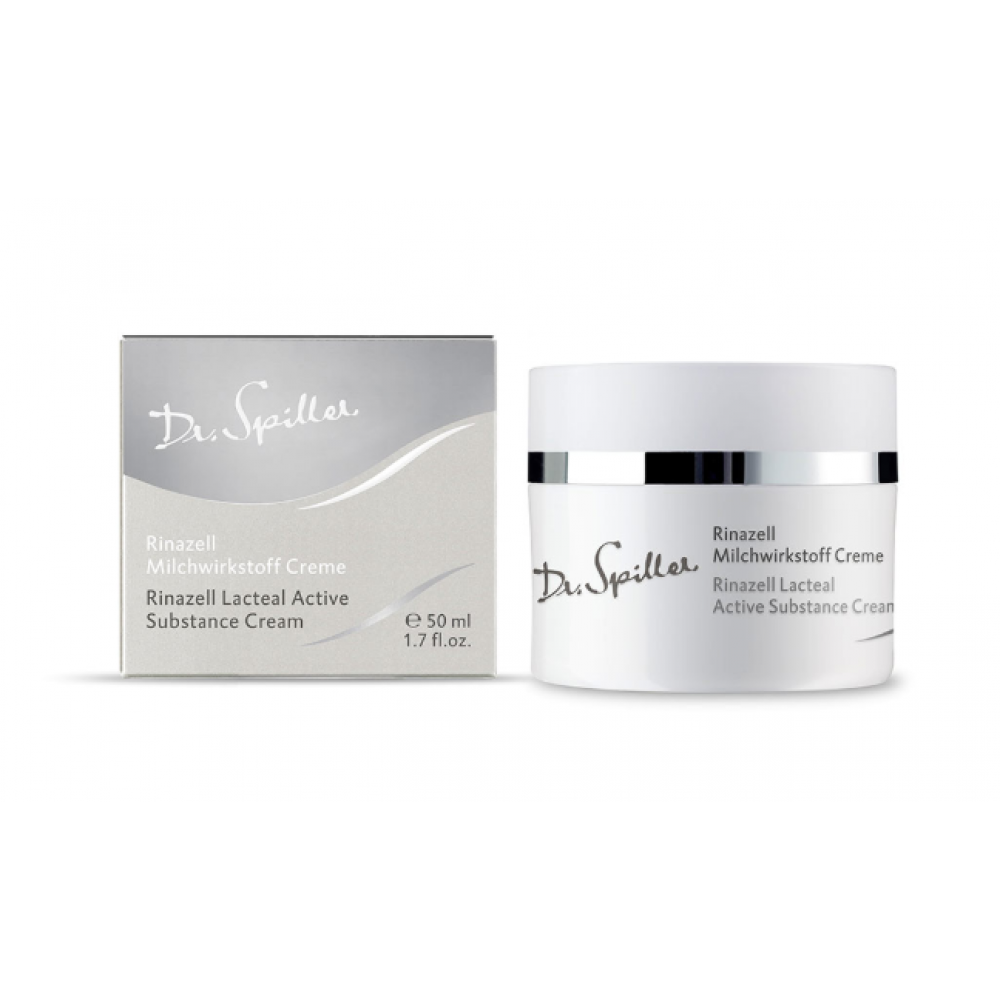 Rinazell Lacteal Active Substance Cream Dr. Spiller - Успокаивающий лечебный крем с молочными пептидами 50 мл