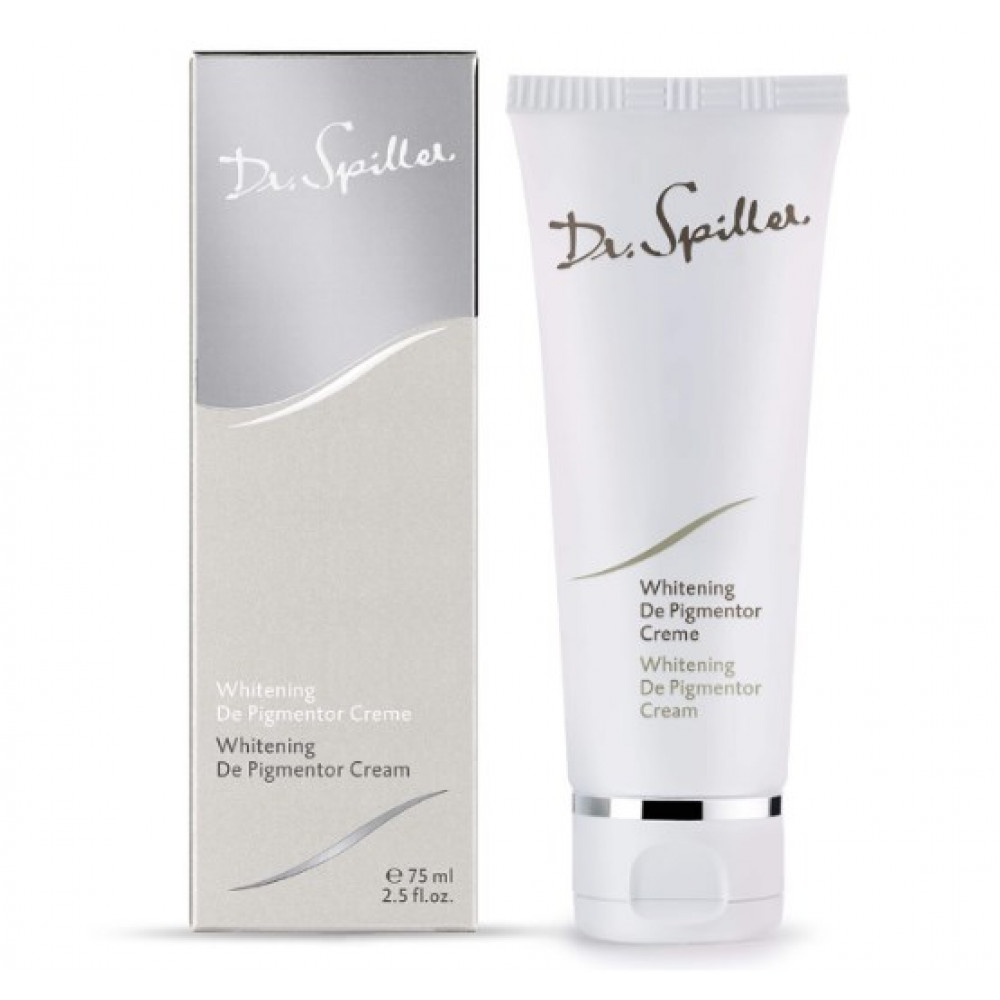 Whitening De Pigmentor Cream Dr. Spiller - Осветляющий депигментирующий крем для всех типов кожи 75 мл Whitening De Pigmentor Cream Dr. Spiller - Осветляющий депигментирующий крем для всех типов кожи 75 мл