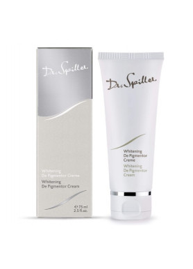 Whitening De Pigmentor Cream Dr. Spiller - Осветляющий депигментирующий крем для всех типов кожи 75 мл