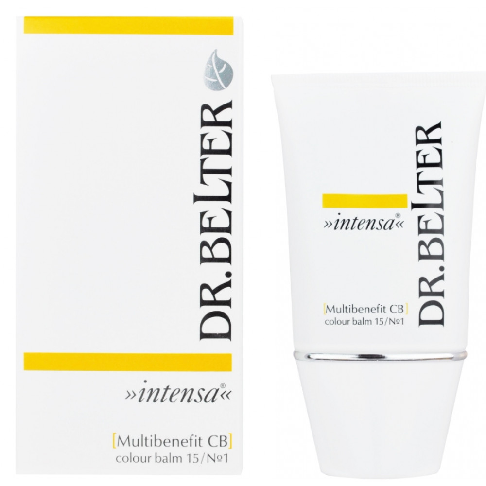 Тональний бальзам Мультибенефит №1 - Dr. Belter Intensa Multibenefit Color Balm SPF-15 50 мл Тональний бальзам Мультибенефит №1 - Dr. Belter Intensa Multibenefit Color Balm SPF-15 50 мл