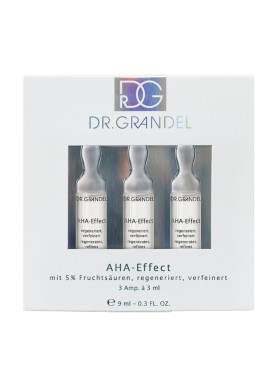 Ампульный концентрат с AHA-кислотами "Альфа-эффект" - Dr. Grandel AHA Effect Ampoule 3 ампулы по 3 мл Ампульный концентрат с AHA-кислотами "Альфа-эффект" - Dr. Grandel AHA Effect Ampoule 3 ампулы по 3 мл