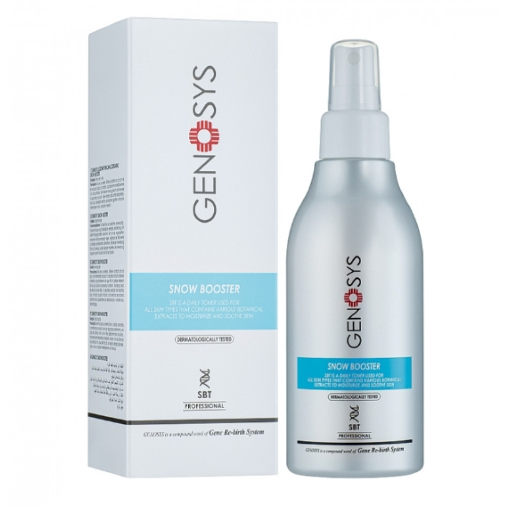 Genosys Snow Booster Toner - Исцеляющий тоник для лица 200 мл Genosys Snow Booster Toner - Исцеляющий тоник для лица 200 мл