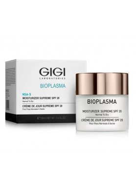 GiGi BIOPLASMA Moisturizer Supreme SPF20 / Увлажняющий крем для нормальной и сухой кожи 50 мл GiGi BIOPLASMA Moisturizer Supreme SPF20 / Увлажняющий крем для нормальной и сухой кожи 50 мл