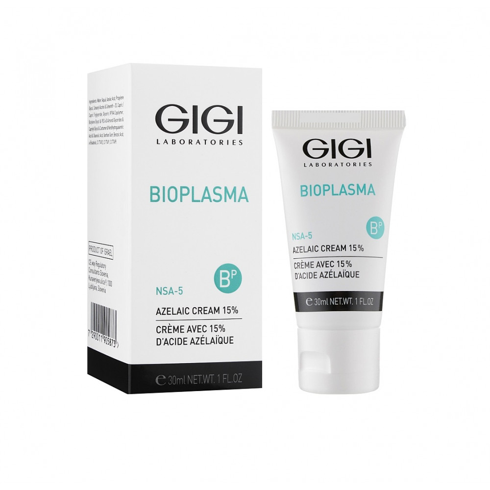 Bioplasma Azelaic Cream / Азелаиновый крем 30 мл GiGi Bioplasma Azelaic Cream / Азелаиновый крем 30 мл GiGi
