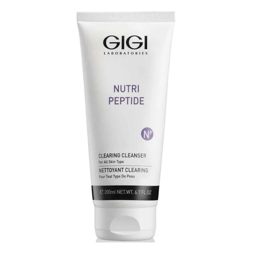 Nutri Peptide Clearing Cleanser / Очищающий гель 200 мл GiGi Nutri Peptide Clearing Cleanser / Очищающий гель 200 мл GiGi
