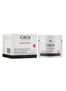 Derma Clear Deep Cleansing Pads / Влажные спонжи с кислотой 60 шт GiGi