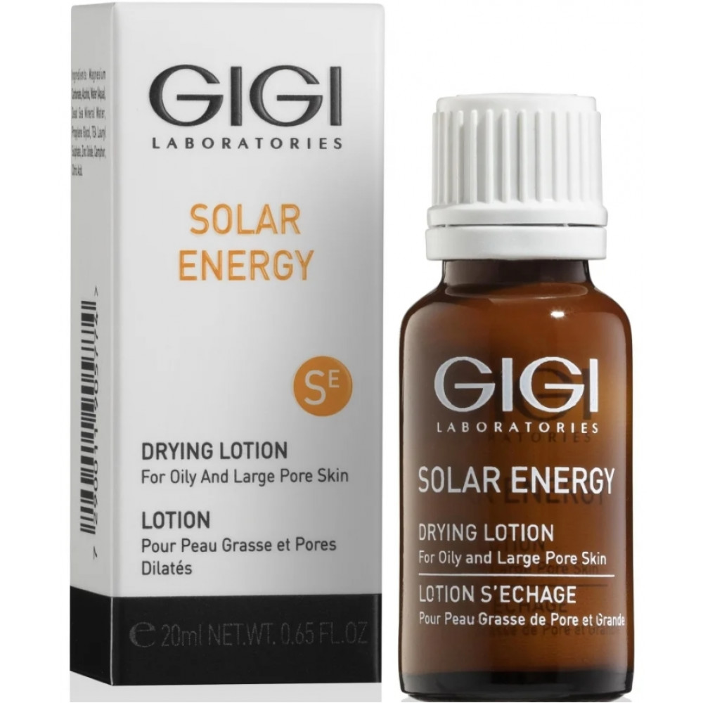 Solar Energy Drying lotion for oily skin / Подсушивающий лосьон 20 мл GiGi
