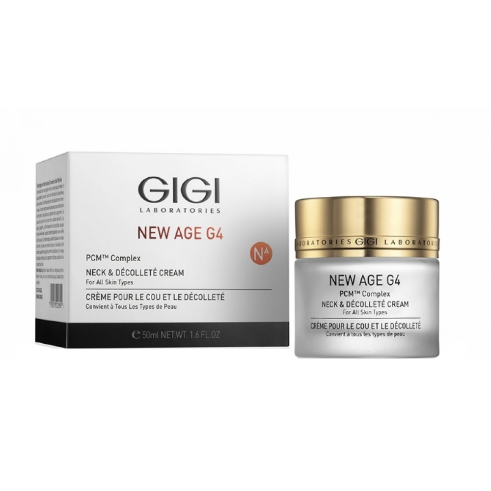 GIGI New Age G4 Neck & Decollete Cream - Укрепляющий крем для шеи и декольте 50 мл