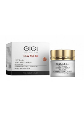 GIGI New Age G4 Neck & Decollete Cream - Укрепляющий крем для шеи и декольте 50 мл GIGI New Age G4 Neck & Decollete Cream - Укрепляющий крем для шеи и декольте 50 мл