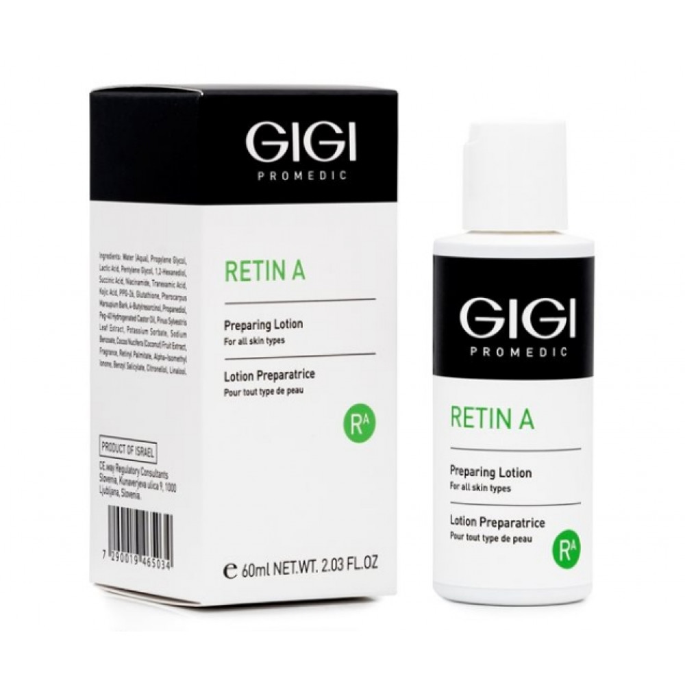 GIGI Retin A Preparing Lotion - Биостимулирующий лосьон 60 мл