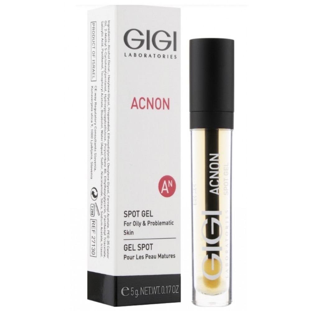 Рассасывающий гель точечный Gigi Acnon Spot Gel 5 мл Рассасывающий гель точечный Gigi Acnon Spot Gel 5 мл