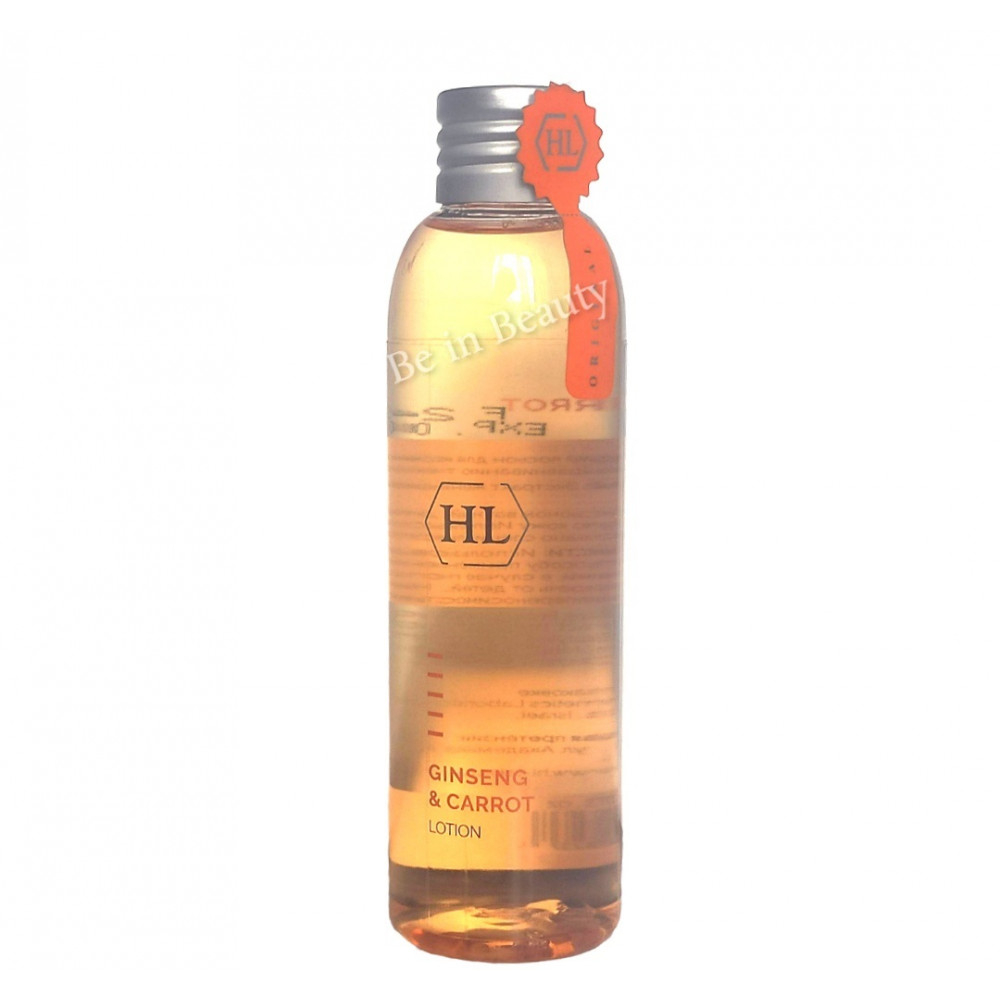 Увлажняющий лосьон с экстрактом женьшеня и морковным маслом / Holy Land Ginseng and Carrot Lotion 150 мл Увлажняющий лосьон с экстрактом женьшеня и морковным маслом / Holy Land Ginseng and Carrot Lotion 150 мл