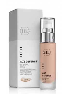 Корректирующий крем Holy Land Age Defense CC Cream Light SPF 50 50 мл Корректирующий крем Holy Land Age Defense CC Cream Light SPF 50 50 мл