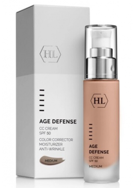 Корректирующий крем Holy Land Age Defense CC Cream Medium SPF 50 50 мл Корректирующий крем Holy Land Age Defense CC Cream Medium SPF 50 50 мл