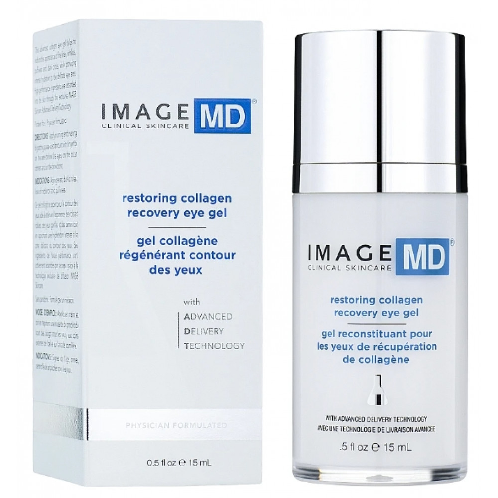 MD Restoring Collagen Recovery Eye Gel / Відновлювальний гель для повік з колагеном 15 мл Image MD Restoring Collagen Recovery Eye Gel / Відновлювальний гель для повік з колагеном 15 мл Image