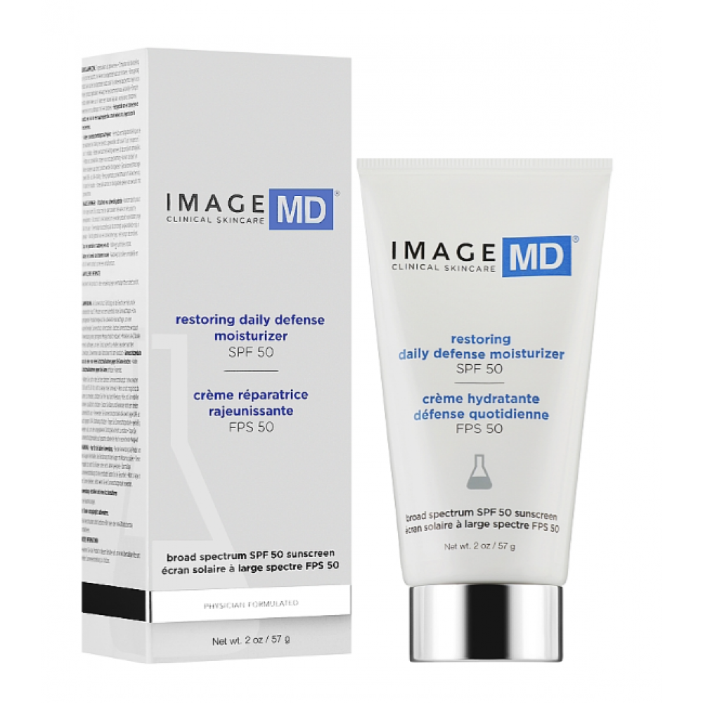 MD Restoring Daily Defense Moisturizer SPF 50 / Дневной защитный крем SPF 50 Image MD Restoring Daily Defense Moisturizer SPF 50 / Дневной защитный крем SPF 50 Image