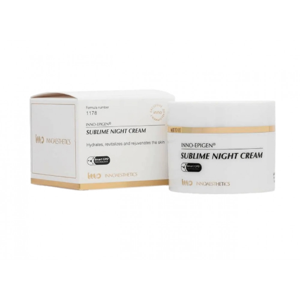 Innoaesthetics Epigen Sublime Night Cream - Ночной крем для сухой кожи с видимыми признаками старения 50 мл