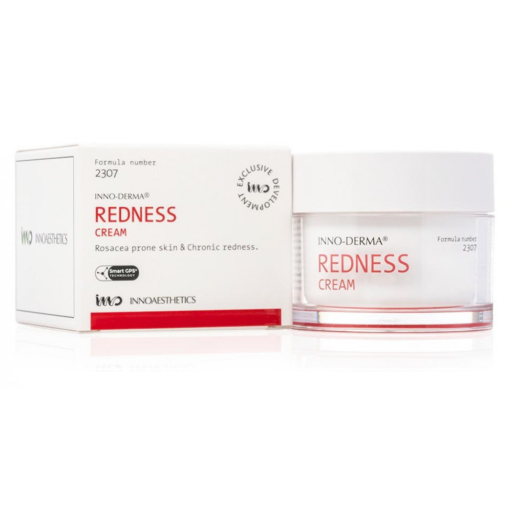 Innoaesthetics Inno-Derma Redness Cream - Увлажняющий крем для чувствительной кожи лица 50 мл