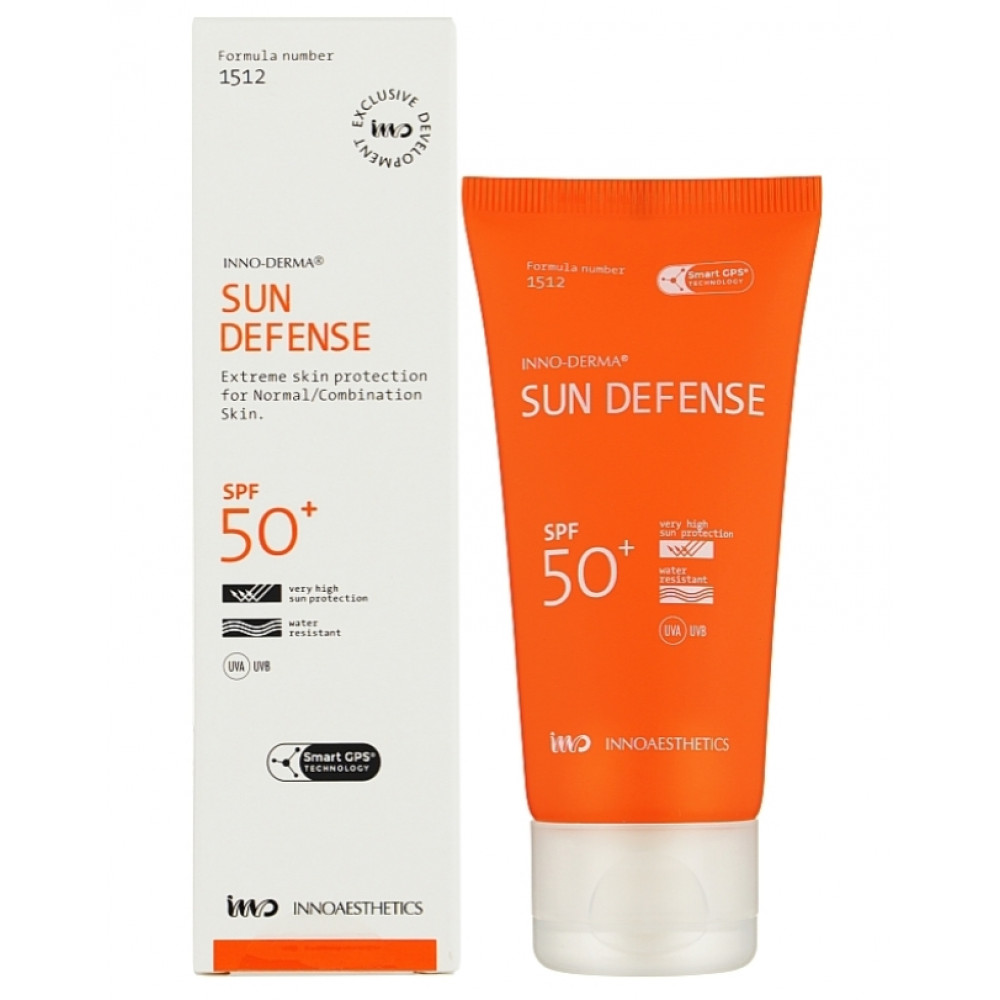 Innoaesthetics Inno-Derma Sun Defense - Увлажняющий солнцезащитный крем с SPF 50+ 60 мл