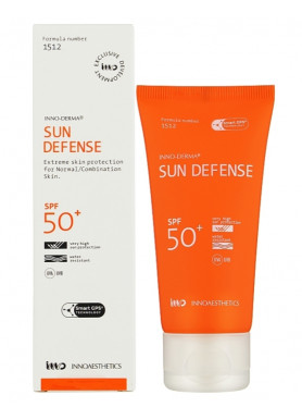 Innoaesthetics Inno-Derma Sun Defense - Увлажняющий солнцезащитный крем с SPF 50+ 60 мл
