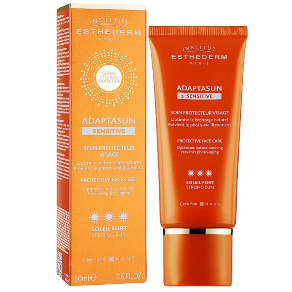 Крем для лица для чувствительной кожи Institut Esthederm Adaptasun Sensitive *** Face Cream Strong Sun 50 мл Крем для лица для чувствительной кожи Institut Esthederm Adaptasun Sensitive *** Face Cream Strong Sun 50 мл