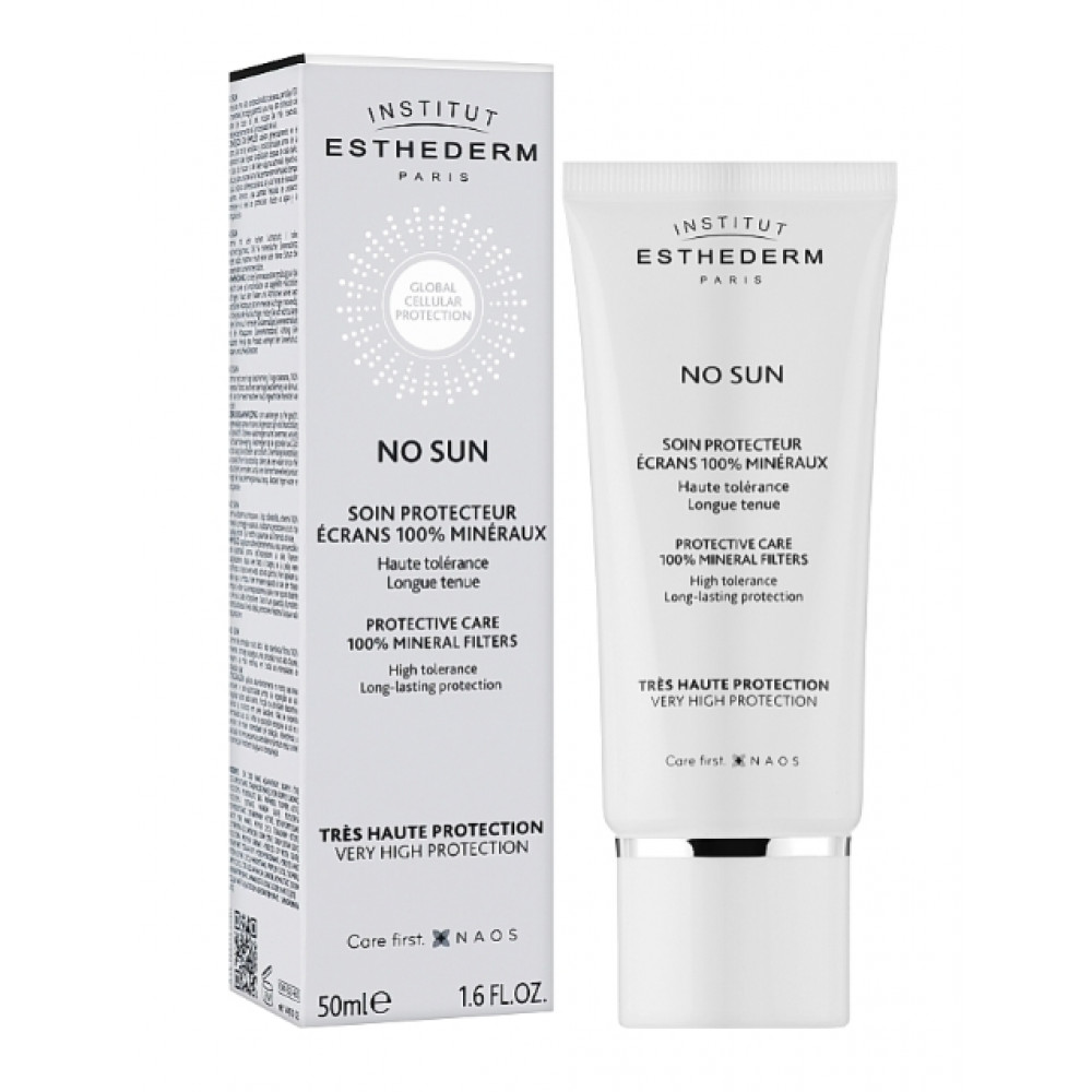 Крем для лица Institut Esthederm No Sun 100% Mineral Screen Protective Care 50 мл Крем для лица Institut Esthederm No Sun 100% Mineral Screen Protective Care 50 мл
